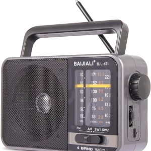 رادیو ترانزیستوری AM/FM BAIJIALI مدل BJL-671