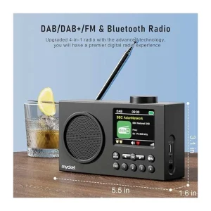 رادیو اسپیکری شارژی مدل HS-D009 برند Mycket