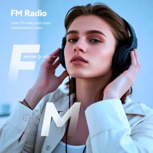 موزیک پلیر (MP3) 64 گیگابایتی M3PL AGPTEK سیاه