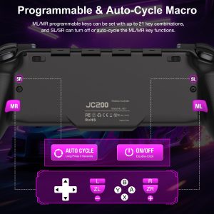 دسته بازی بی‌ سیم نینتندو سوییچ  JC200