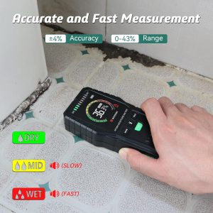 رطوبت سنج دیجیتالی چراغ قوه توکار RDINSCOS