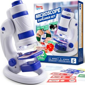 میکروسکوپ Klever Kits برای کودکان، اسباب بازی