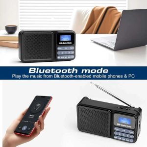 رادیو و اسپیکر خورشیدی دیجیتال Gallypek DAB-P11