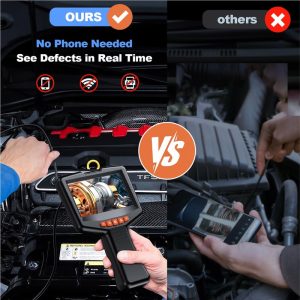 دوربین آندوسکوپی صنعتی G41 Full HD نمایشگر 4.3 اینچی