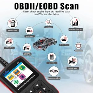 دیاگ و اسکنر خودرو OBDII و EOBD کد Creator C501