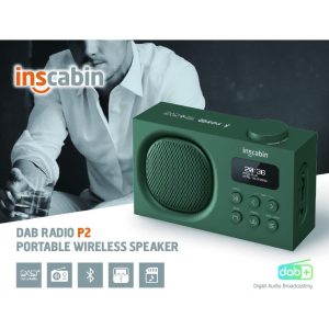 رادیو اسپیکری و دیجیتال برند P2 Inscabin