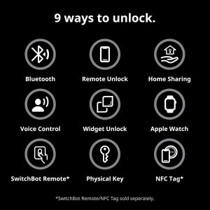 قفل هوشمند درب برند SwitchBot WiFi Pro
