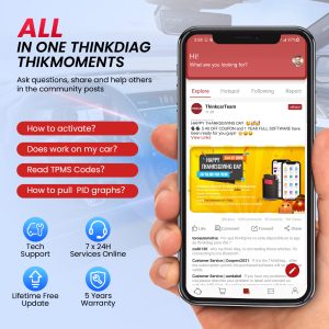 دستگاه دیاگ خودرو THINKCAR THINKSAFE OBD2